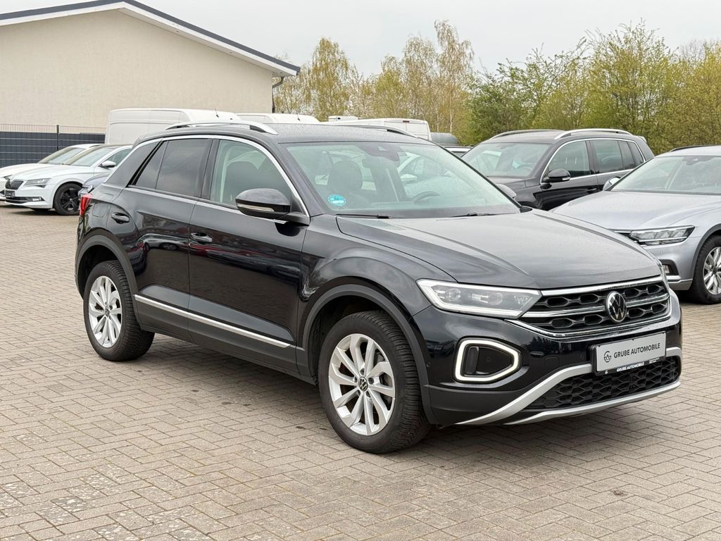 Volkswagen T-Roc 2022 г. Чёрный, пробег 57000 км