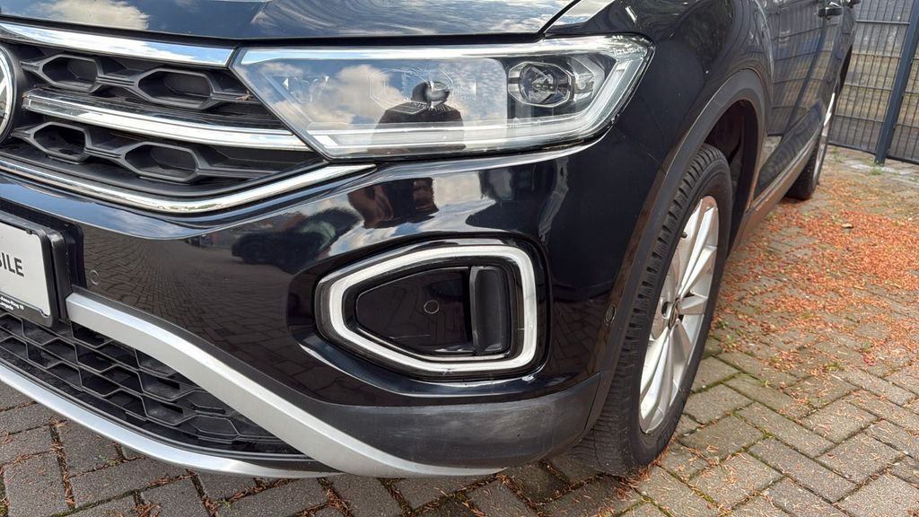 Volkswagen T-Roc 2022 г. Чёрный, пробег 57000 км