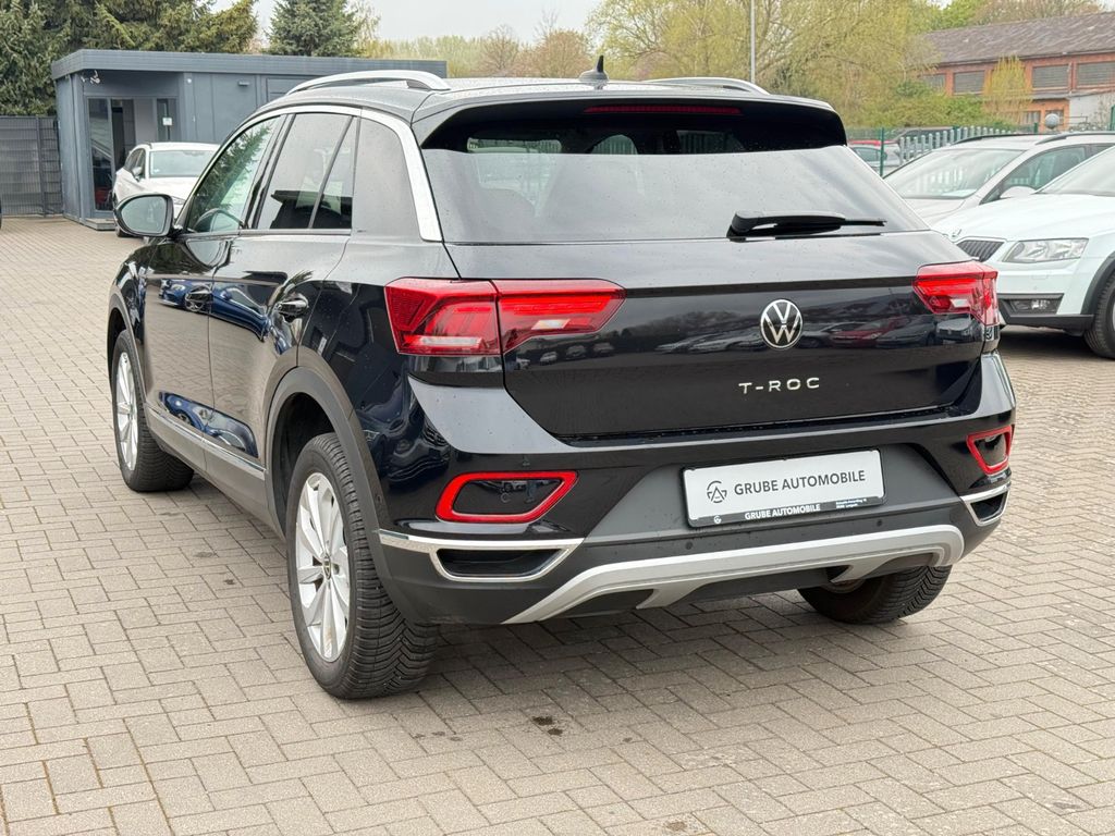 Volkswagen T-Roc 2022 г. Чёрный, пробег 57000 км