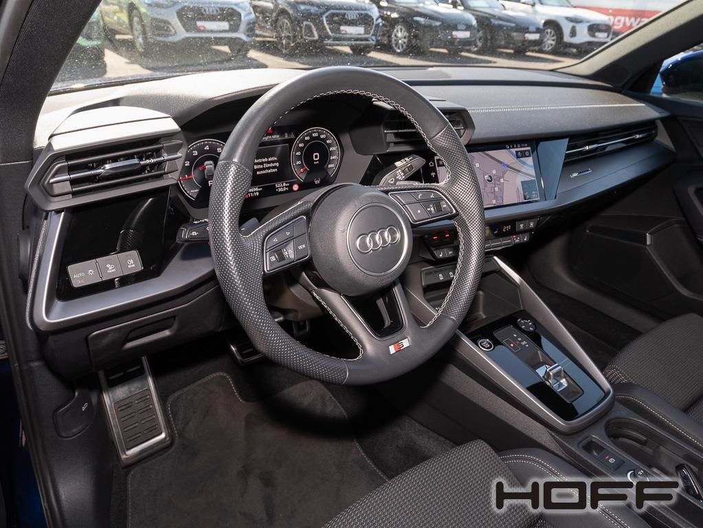 Audi A3 2023 г. Синий, пробег 55000 км