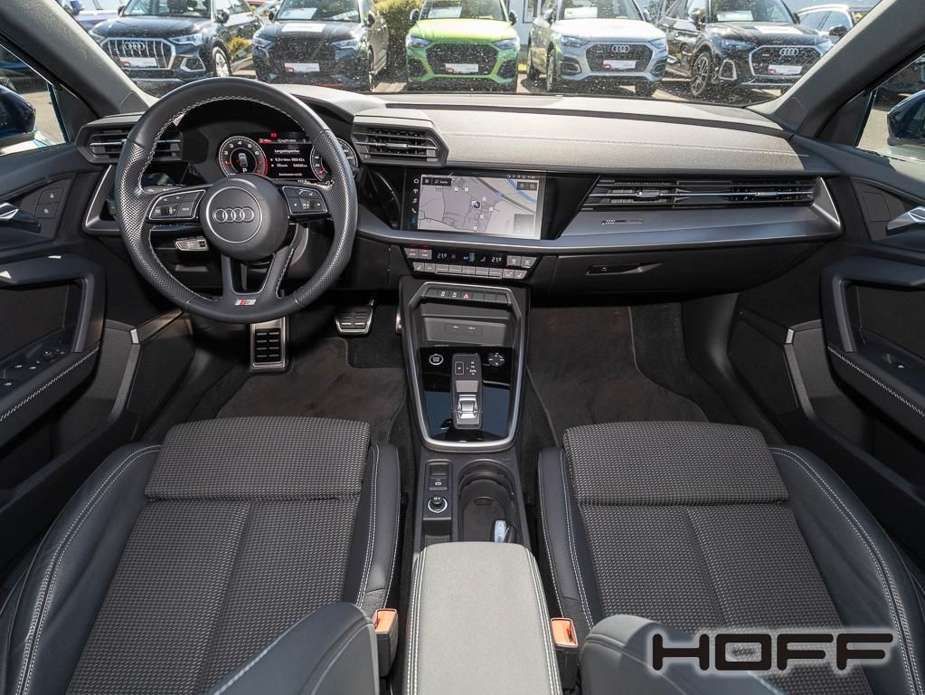 Audi A3 2023 г. Синий, пробег 55000 км