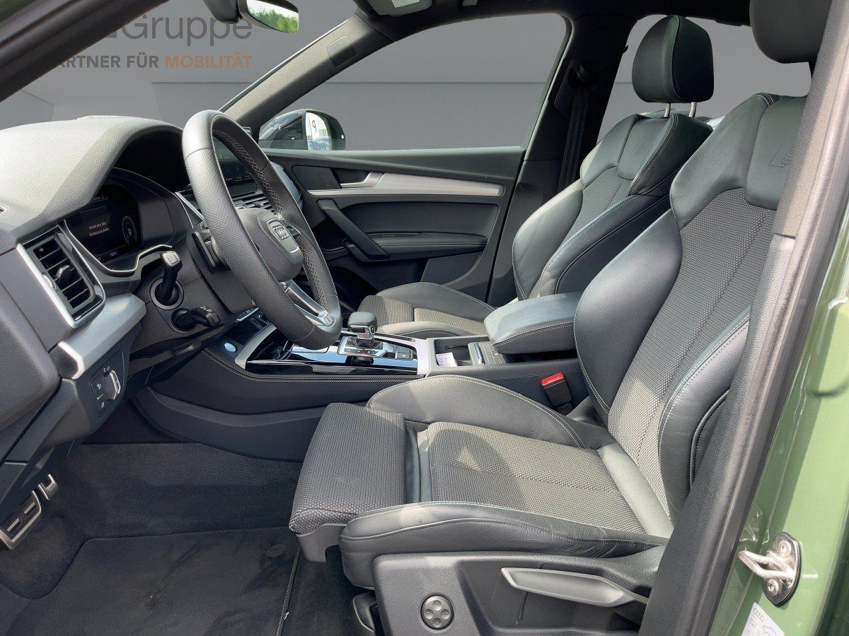 Audi Q5 2024 г. Зелёный, пробег 48100 км