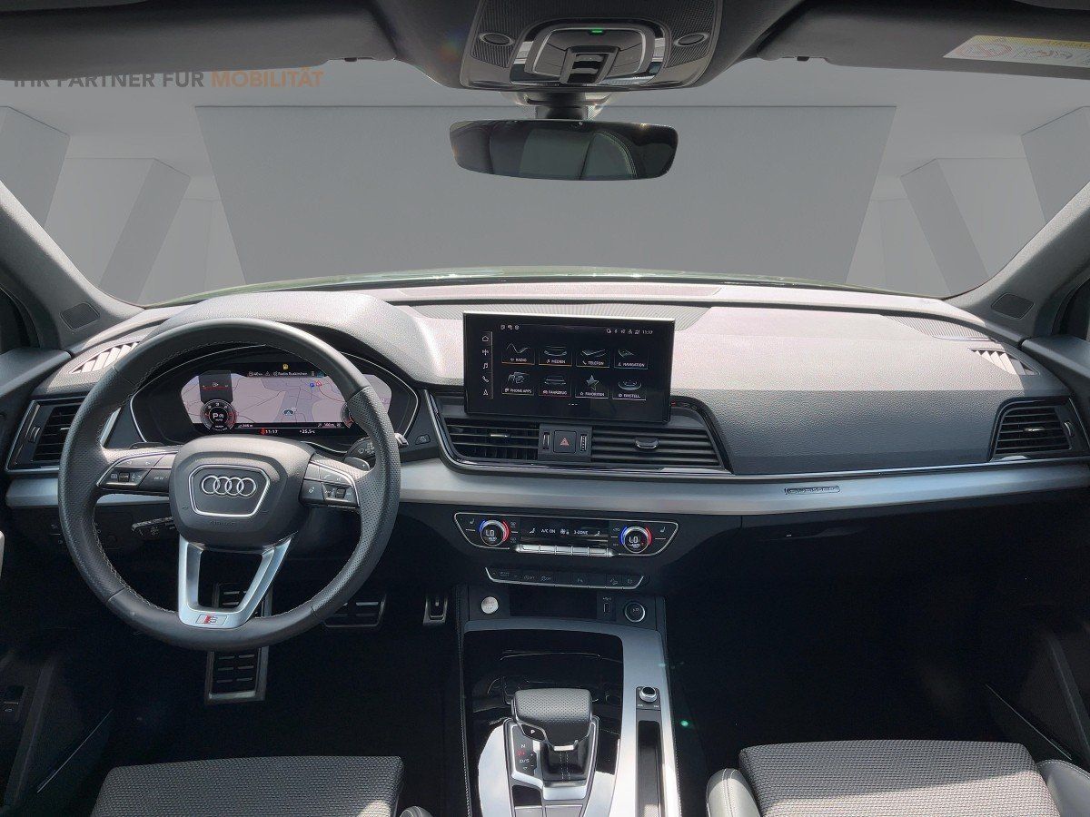 Audi Q5 2024 г. Зелёный, пробег 48100 км