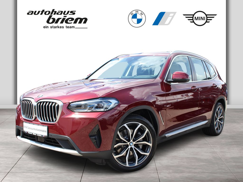 BMW X3 2023 г. Красный, пробег 48190 км