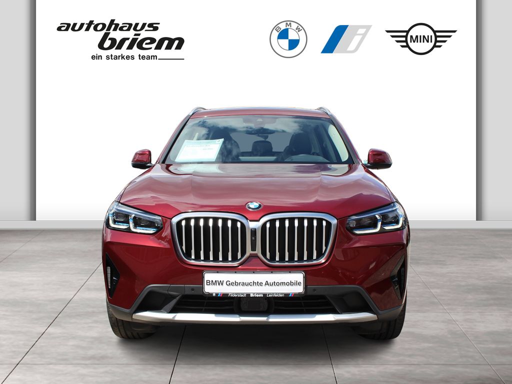 BMW X3 2023 г. Красный, пробег 48190 км