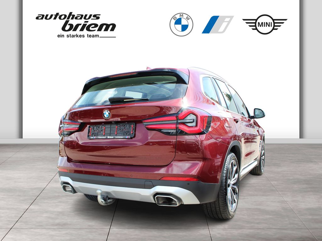 BMW X3 2023 г. Красный, пробег 48190 км