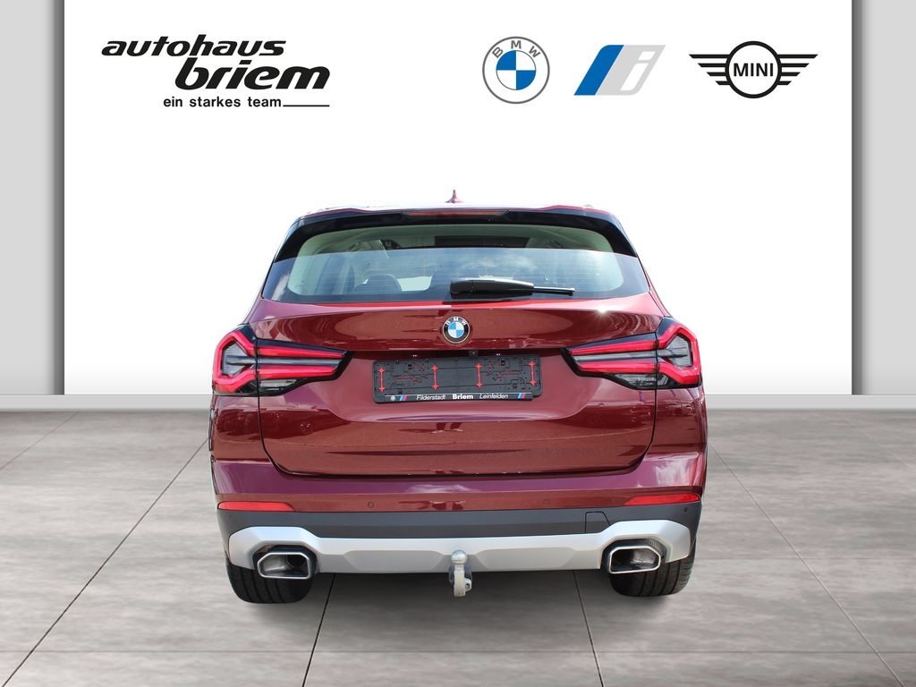BMW X3 2023 г. Красный, пробег 48190 км