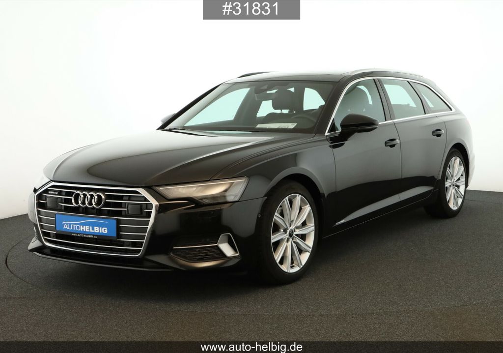 Audi A6 2023 г. Чёрный, пробег 50700 км
