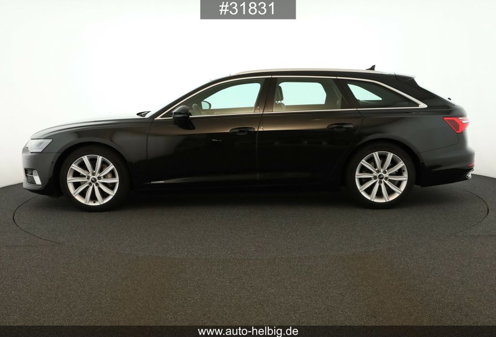 Audi A6 2023 г. Чёрный, пробег 50700 км