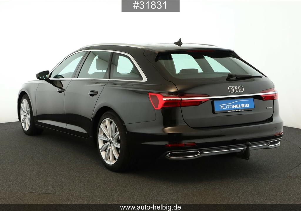 Audi A6 2023 г. Чёрный, пробег 50700 км