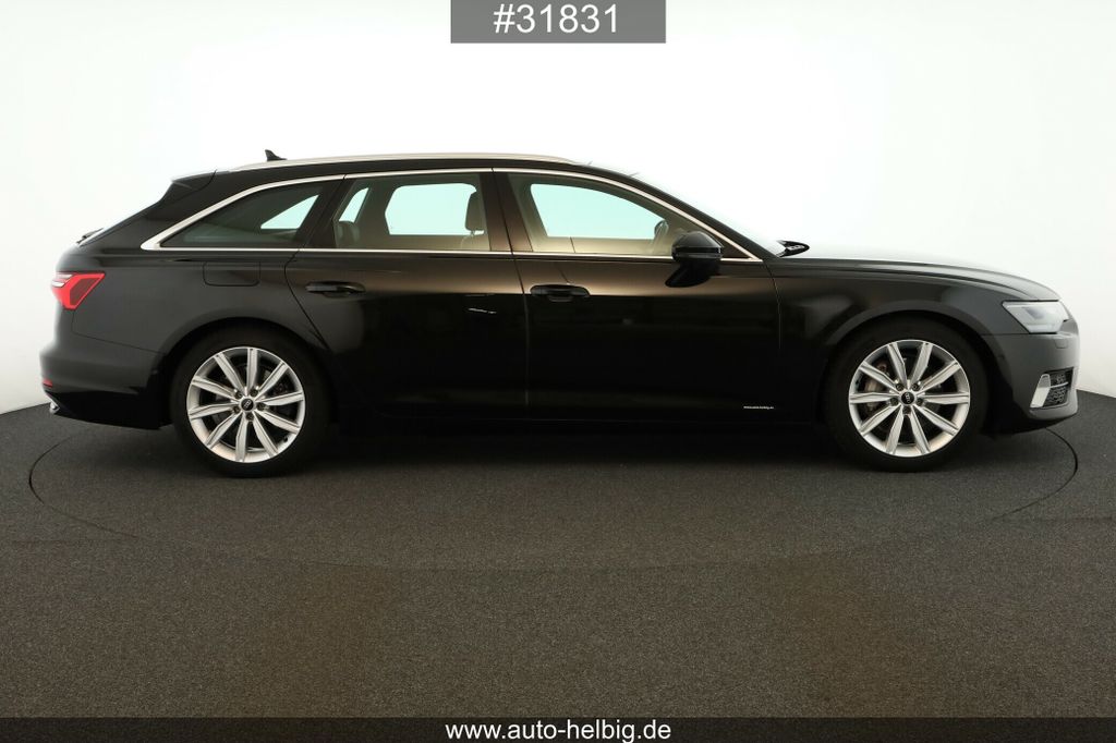 Audi A6 2023 г. Чёрный, пробег 50700 км