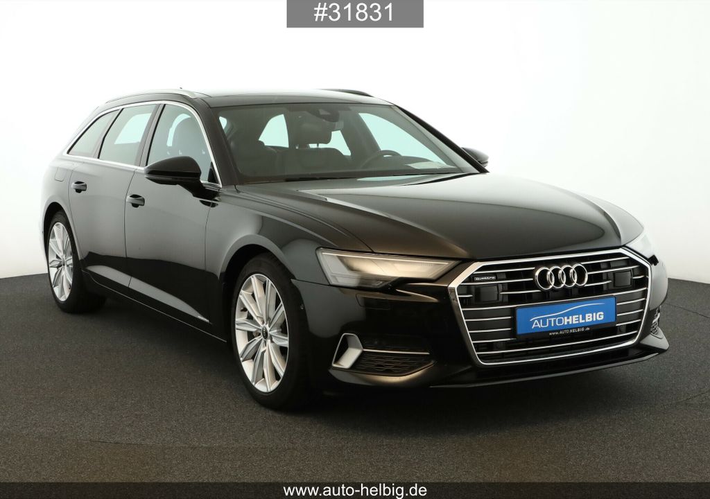 Audi A6 2023 г. Чёрный, пробег 50700 км