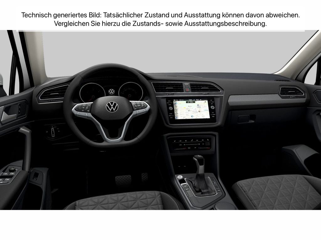 Volkswagen Tiguan 2023 г. Белый, пробег 40848 км