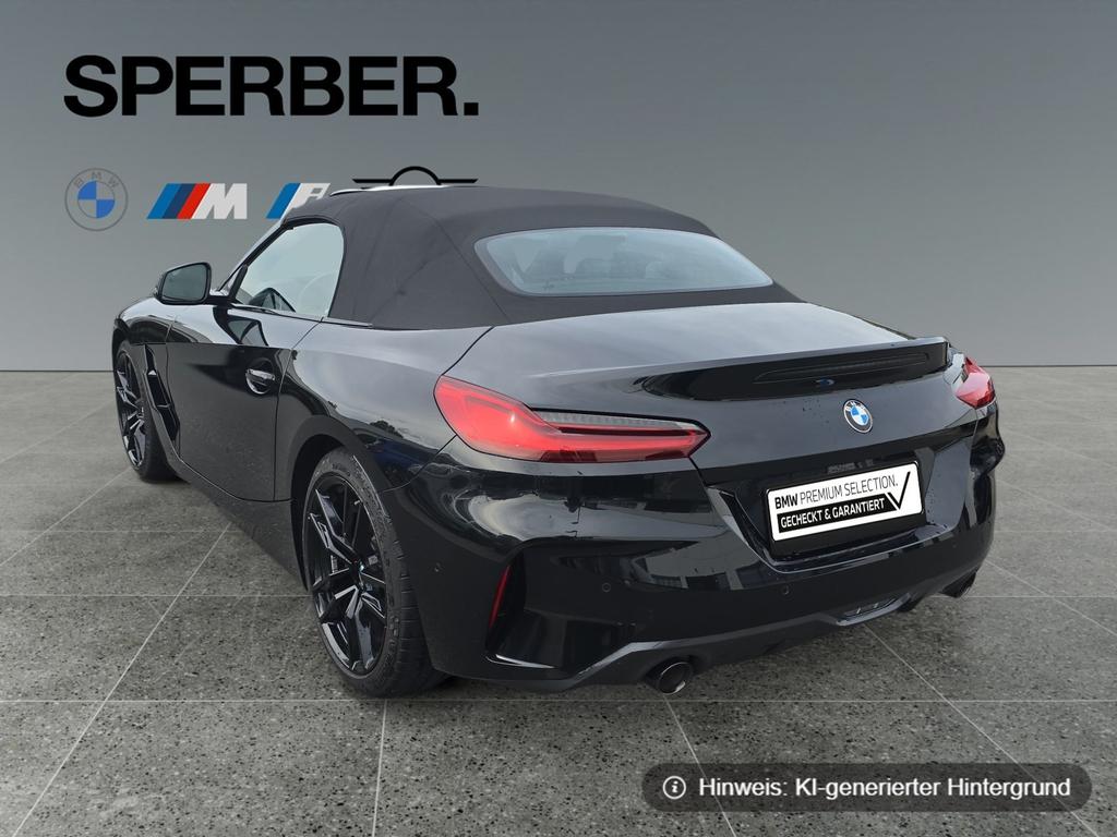BMW Z4 2025 г. Чёрный, пробег 22367 км