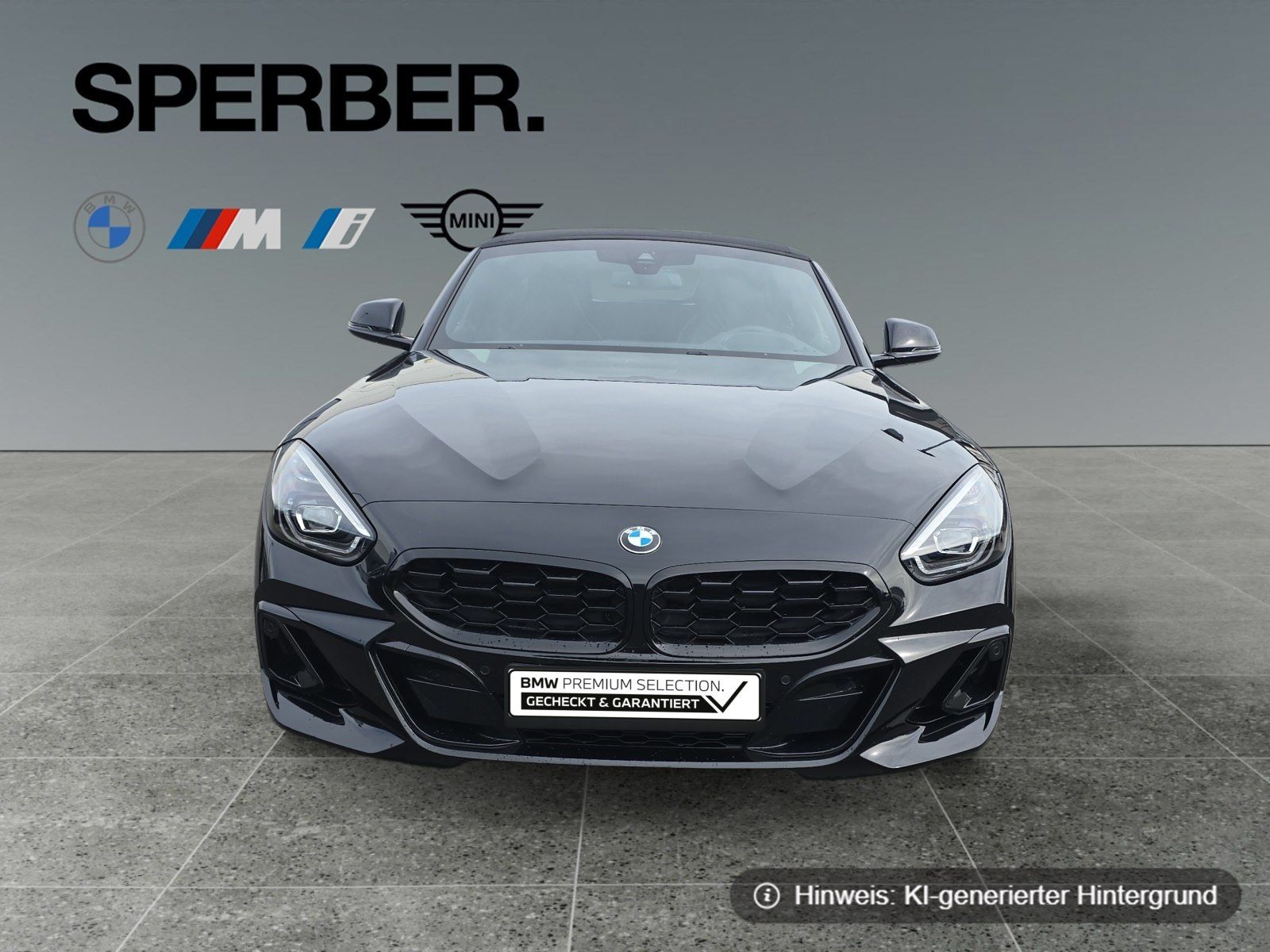 BMW Z4 2025 г. Чёрный, пробег 22367 км
