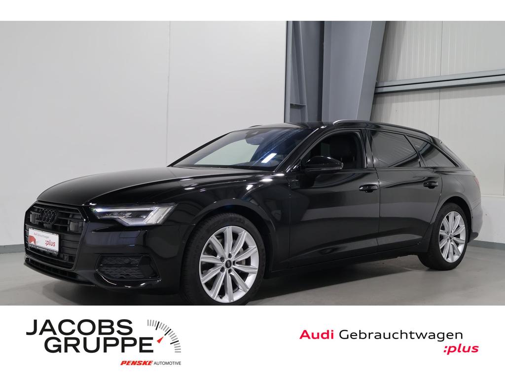 Audi A6 2023 г. Чёрный, пробег 38816 км