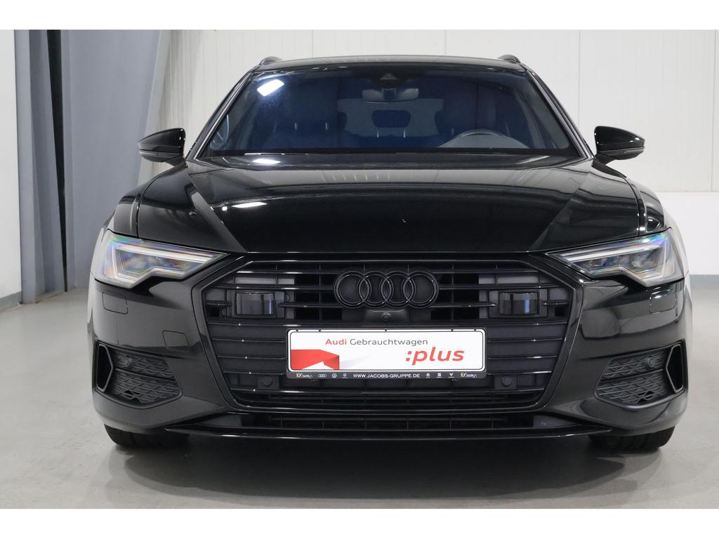 Audi A6 2023 г. Чёрный, пробег 38816 км