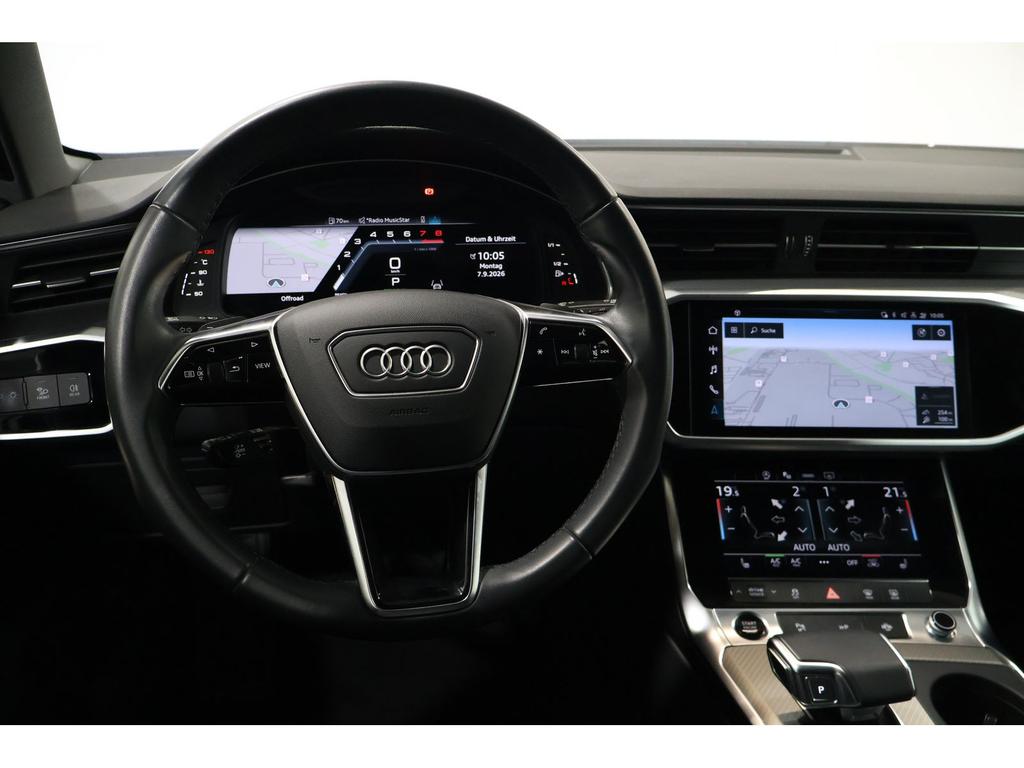 Audi A6 2023 г. Чёрный, пробег 38816 км