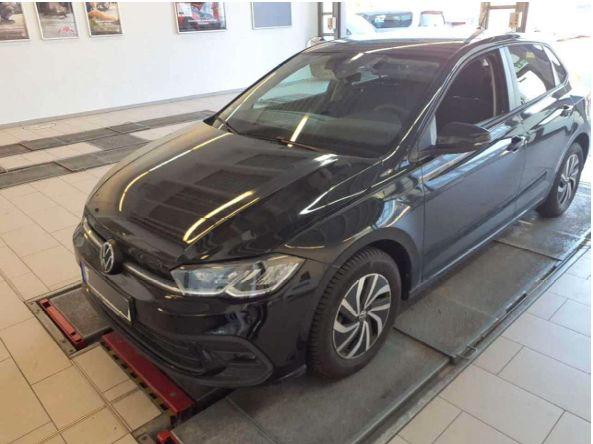 Volkswagen Polo 2022 г. Чёрный, пробег 50060 км
