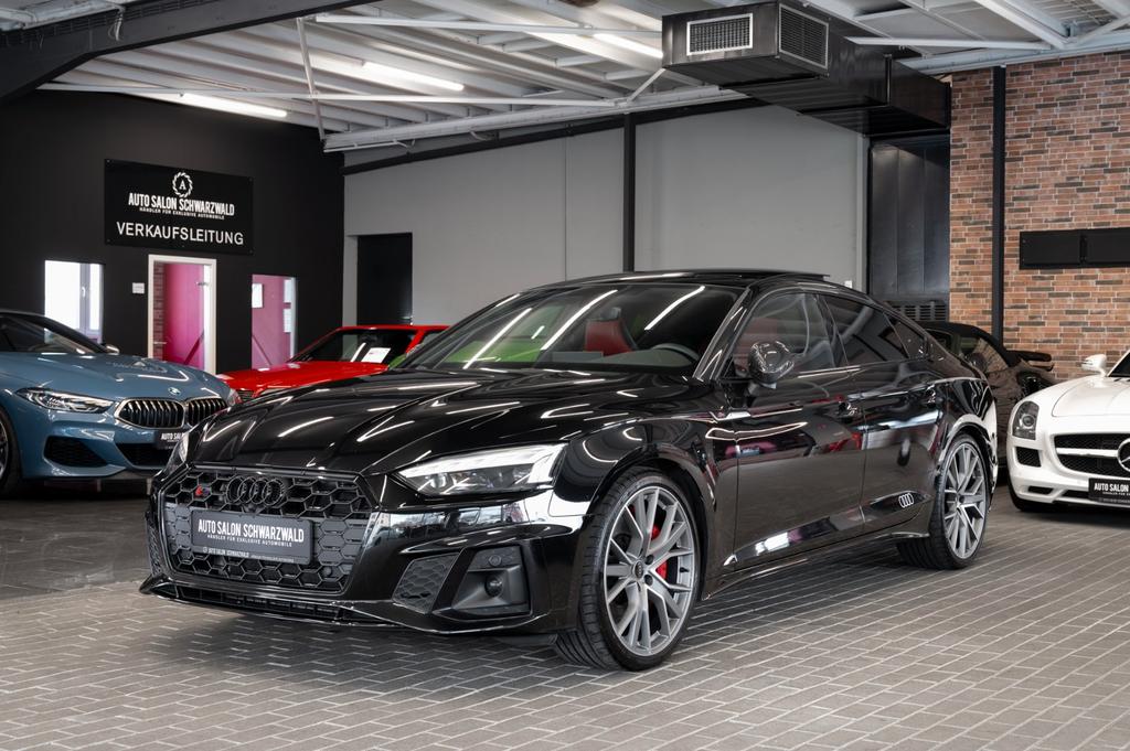 Audi S5 2023 г. Чёрный, пробег 59998 км