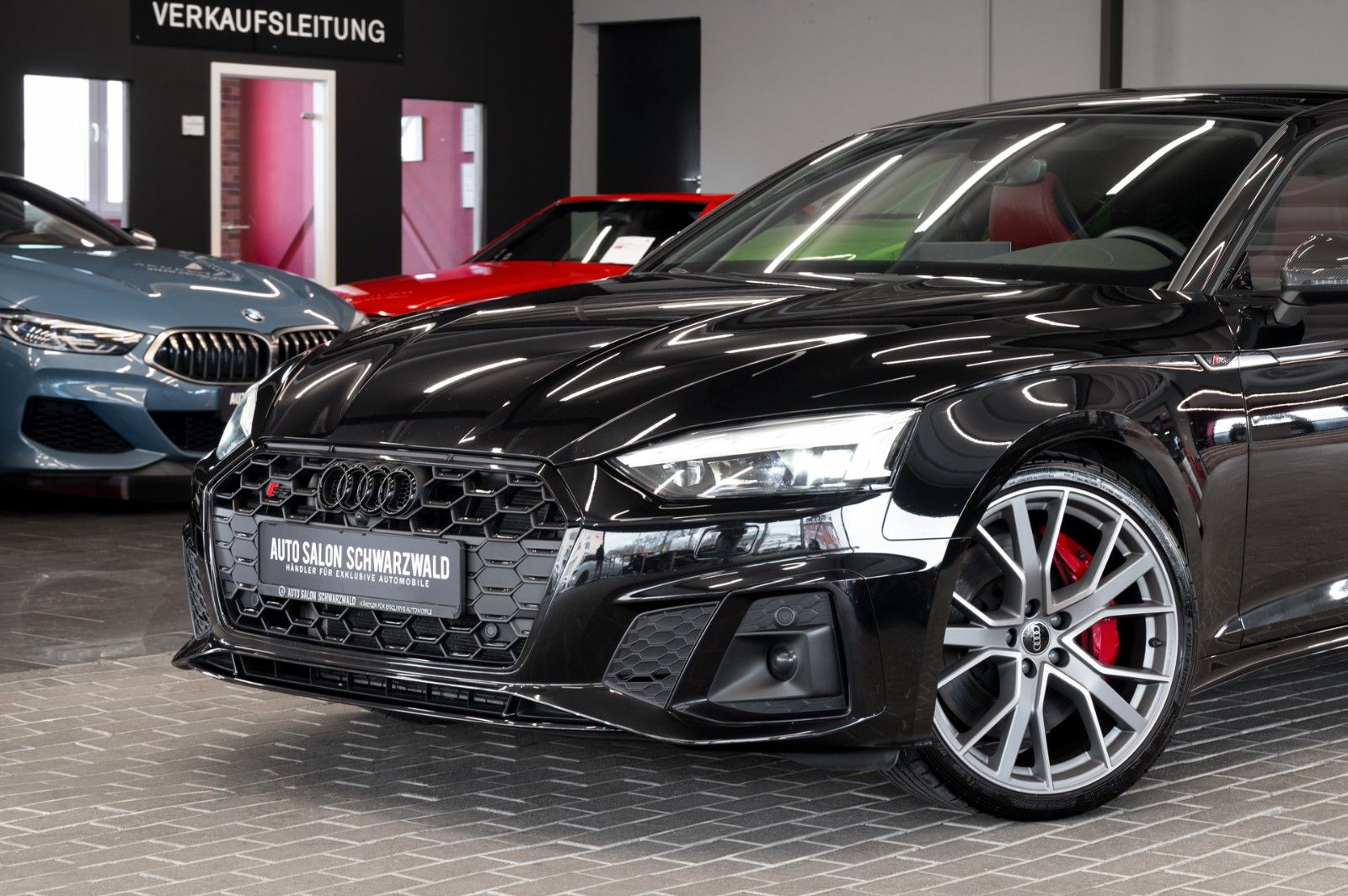 Audi S5 2023 г. Чёрный, пробег 59998 км