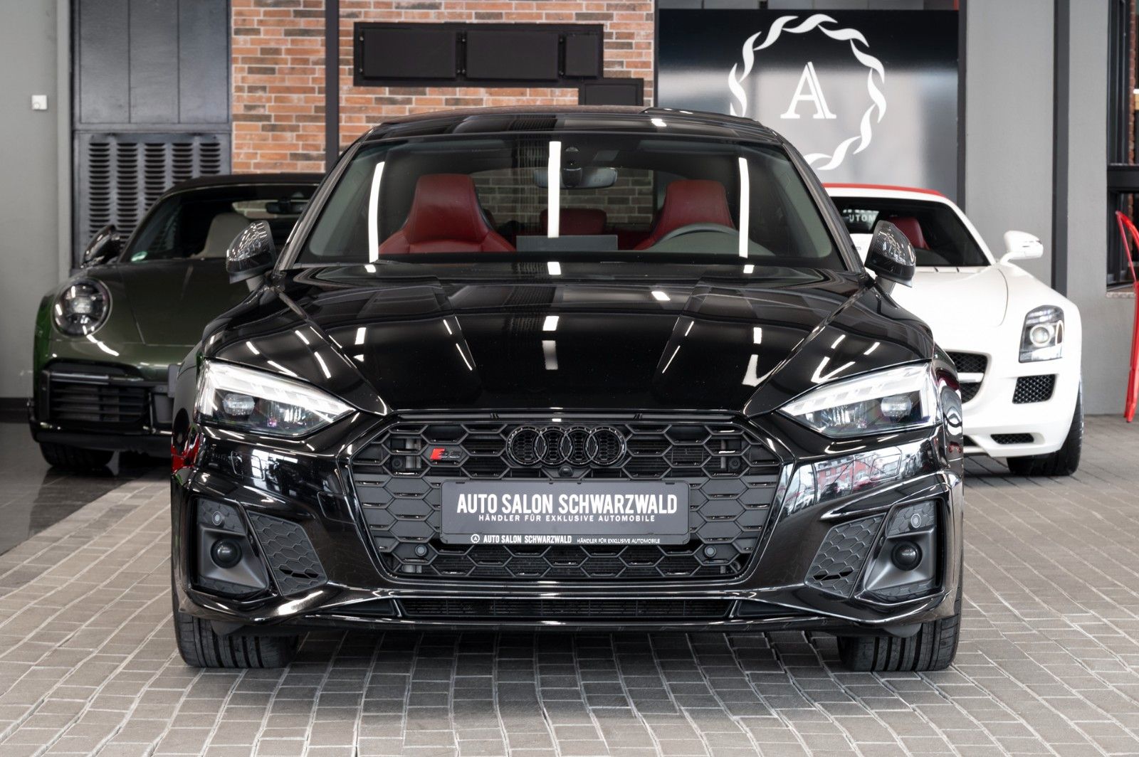Audi S5 2023 г. Чёрный, пробег 59998 км