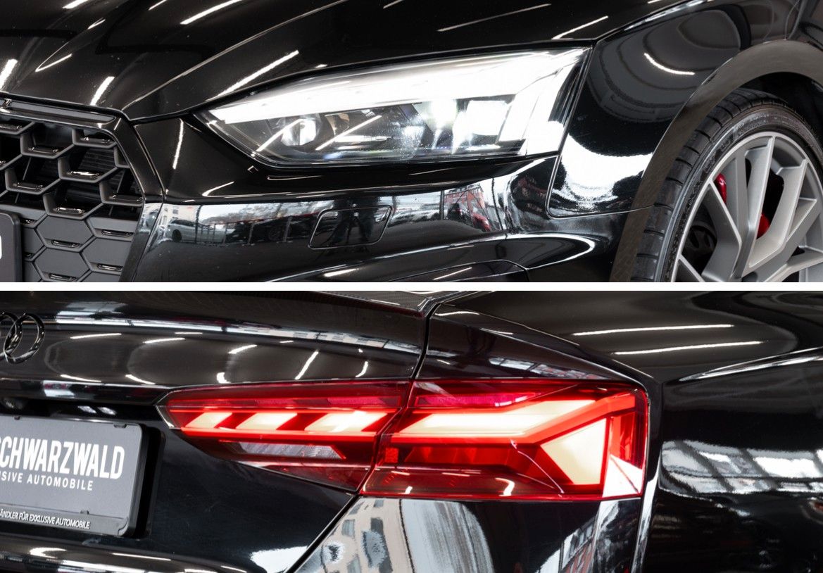 Audi S5 2023 г. Чёрный, пробег 59998 км