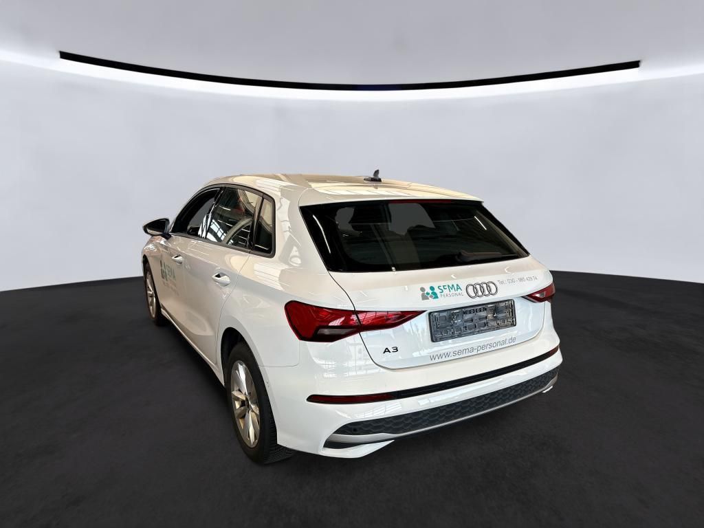 Audi A3 2024 г. Белый, пробег 42216 км