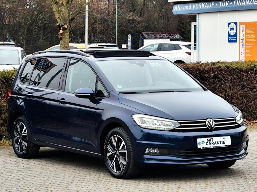 Volkswagen Touran 2024 г. Синий, пробег 47000 км