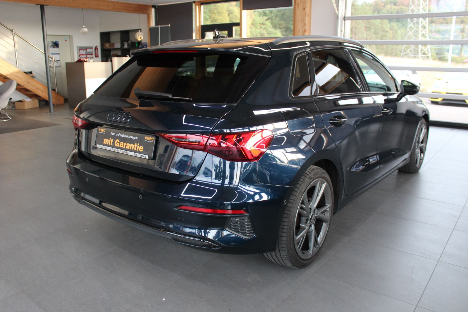 Audi A3 2021 г. Синий, пробег 48000 км