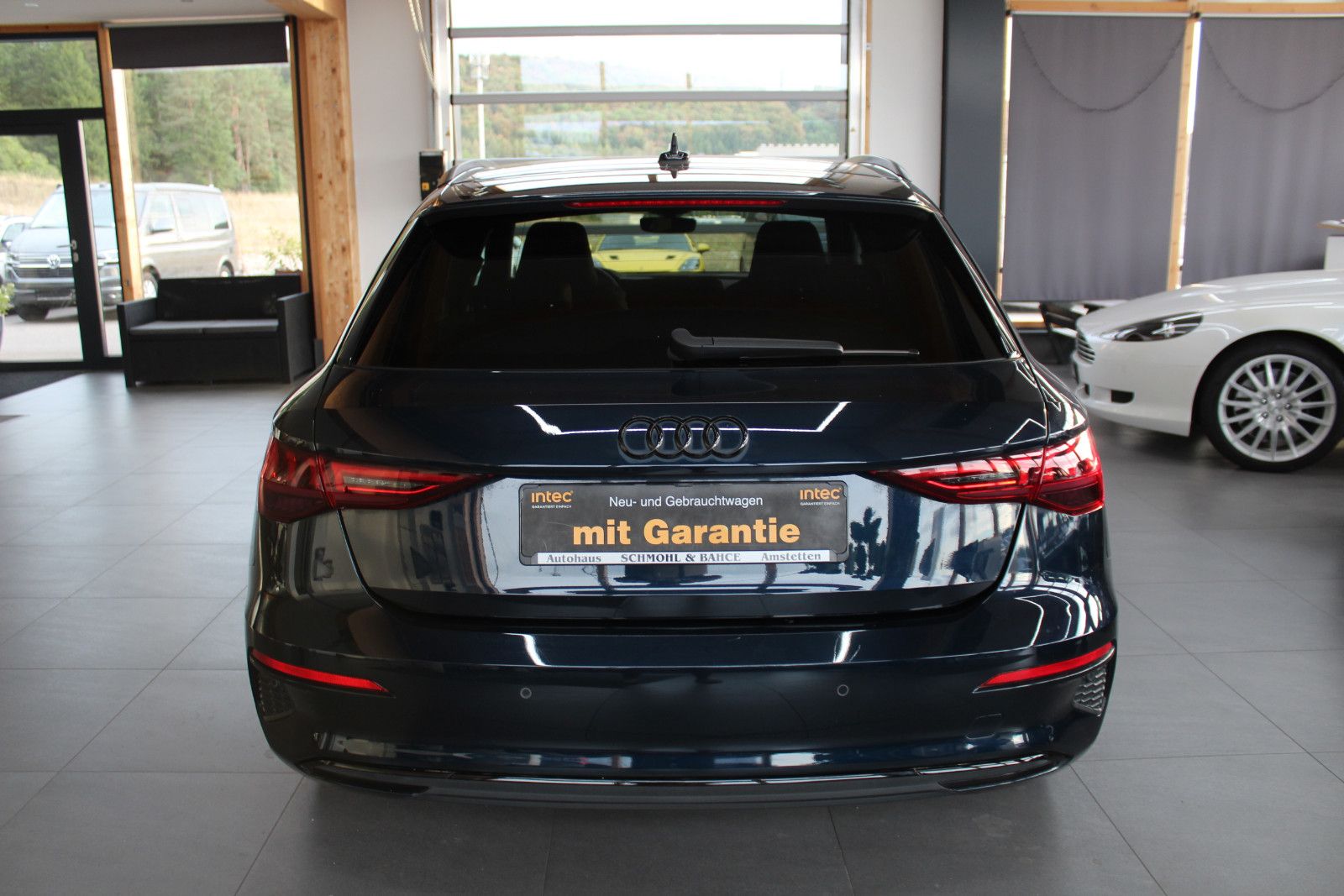 Audi A3 2021 г. Синий, пробег 48000 км