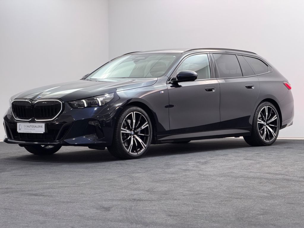 BMW 520 2024 г. Чёрный, пробег 55695 км