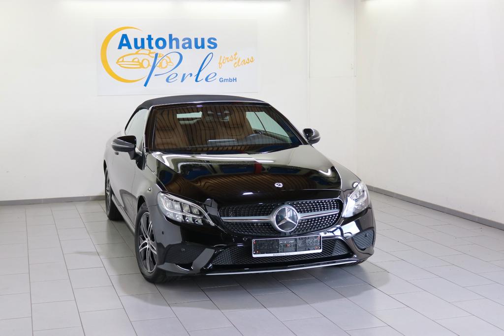 Mercedes-Benz C 220 2022 г. Чёрный, пробег 59000 км