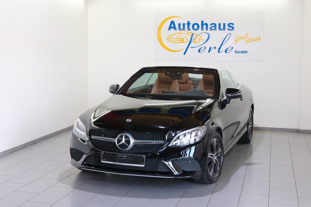 Mercedes-Benz C 220 2022 г. Чёрный, пробег 59000 км