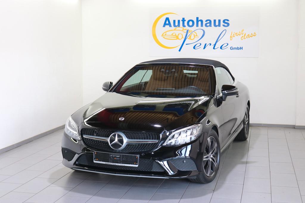 Mercedes-Benz C 220 2022 г. Чёрный, пробег 59000 км