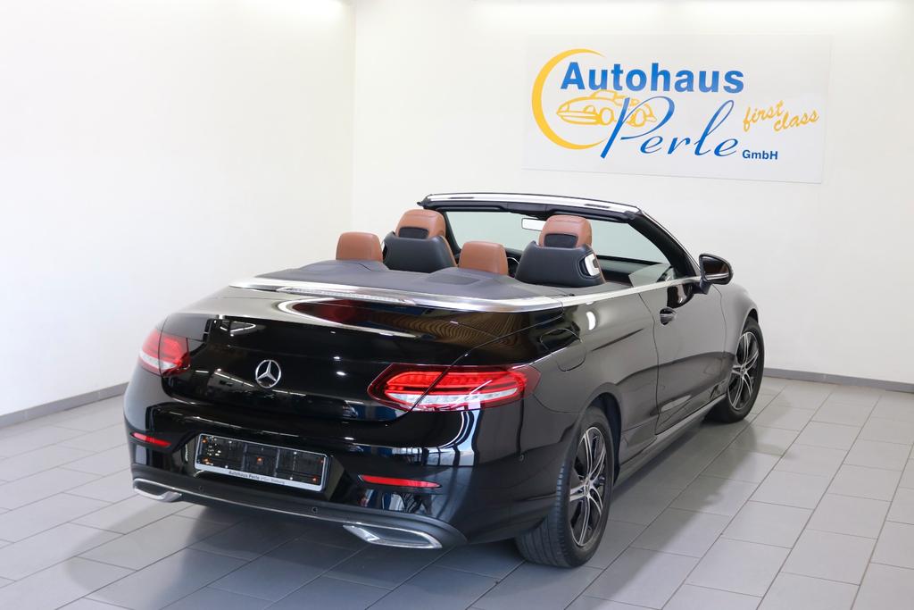 Mercedes-Benz C 220 2022 г. Чёрный, пробег 59000 км