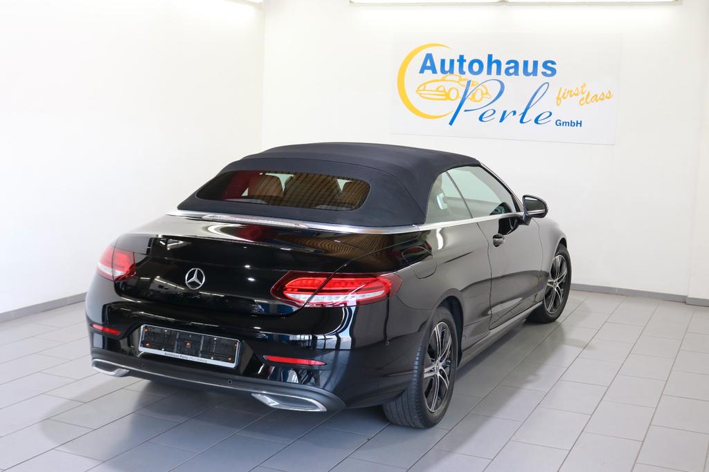 Mercedes-Benz C 220 2022 г. Чёрный, пробег 59000 км