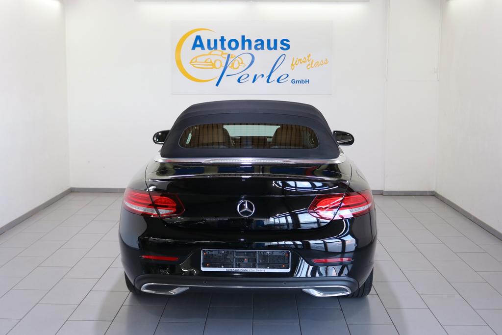 Mercedes-Benz C 220 2022 г. Чёрный, пробег 59000 км