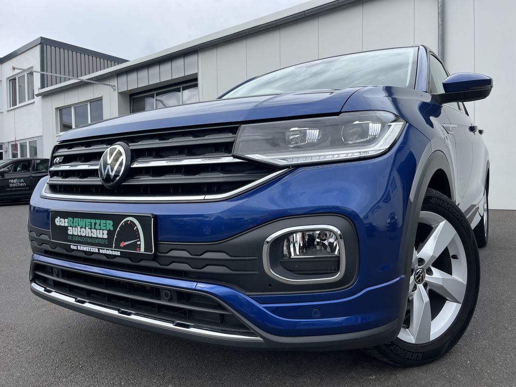 Volkswagen T-Cross 2022 г. Синий, пробег 15939 км