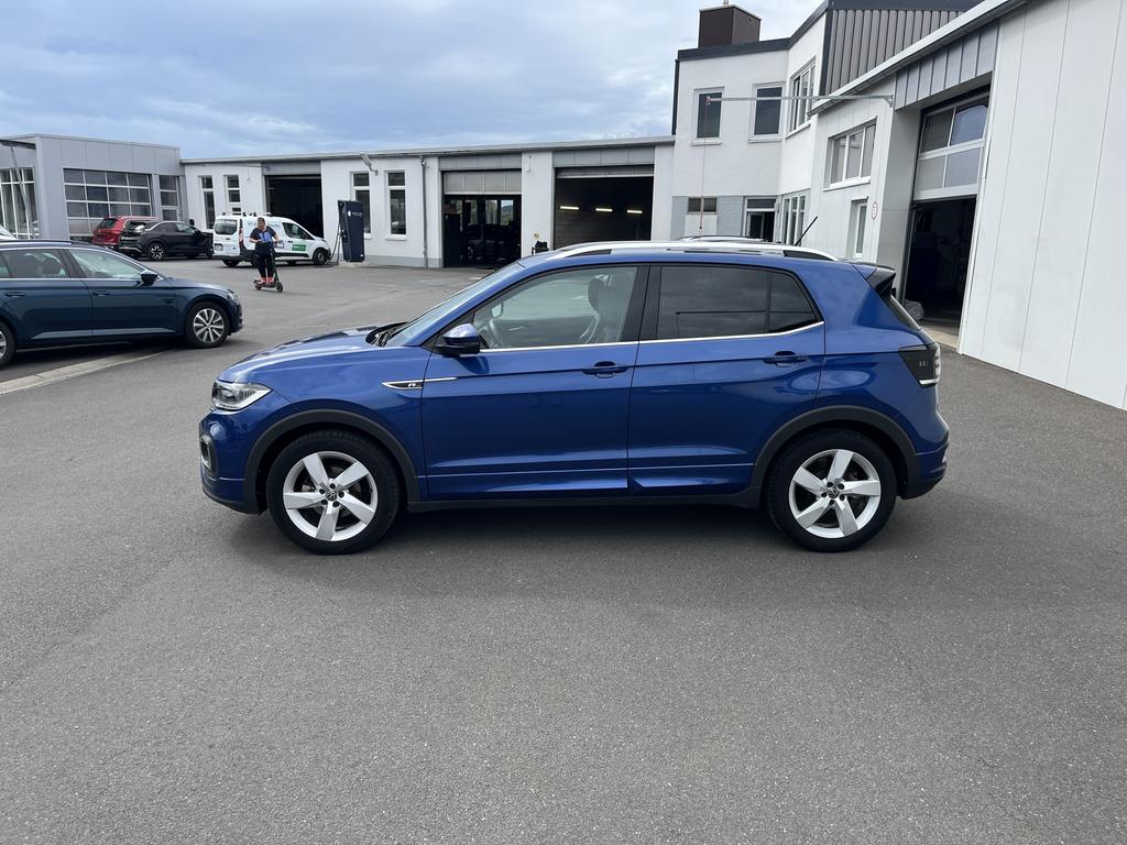 Volkswagen T-Cross 2022 г. Синий, пробег 15939 км