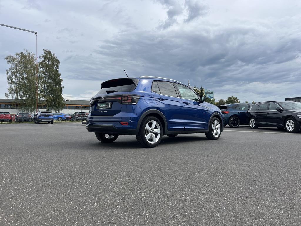 Volkswagen T-Cross 2022 г. Синий, пробег 15939 км