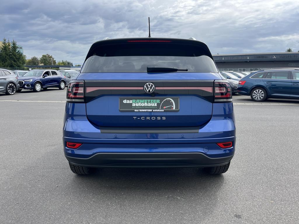 Volkswagen T-Cross 2022 г. Синий, пробег 15939 км