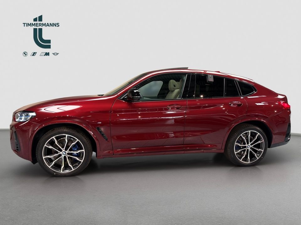 BMW X4 M40 2025 г. Красный, пробег 10999 км