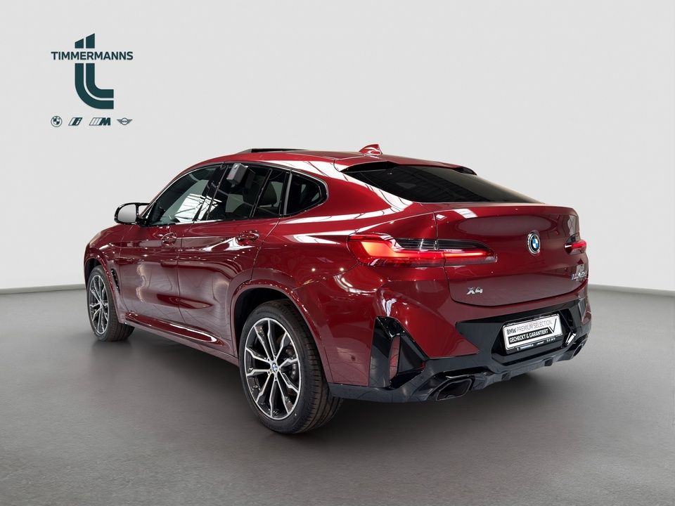 BMW X4 M40 2025 г. Красный, пробег 10999 км