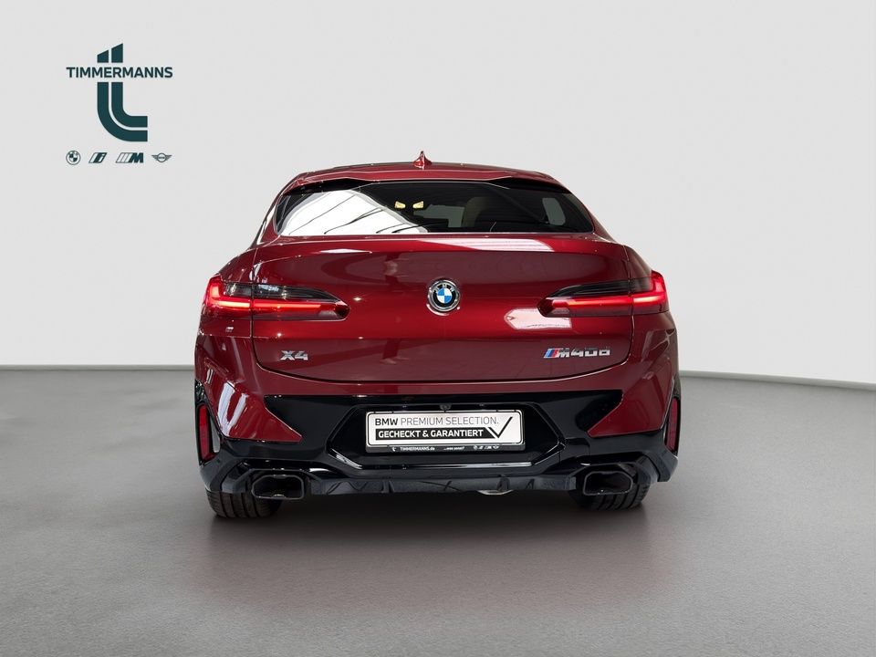 BMW X4 M40 2025 г. Красный, пробег 10999 км