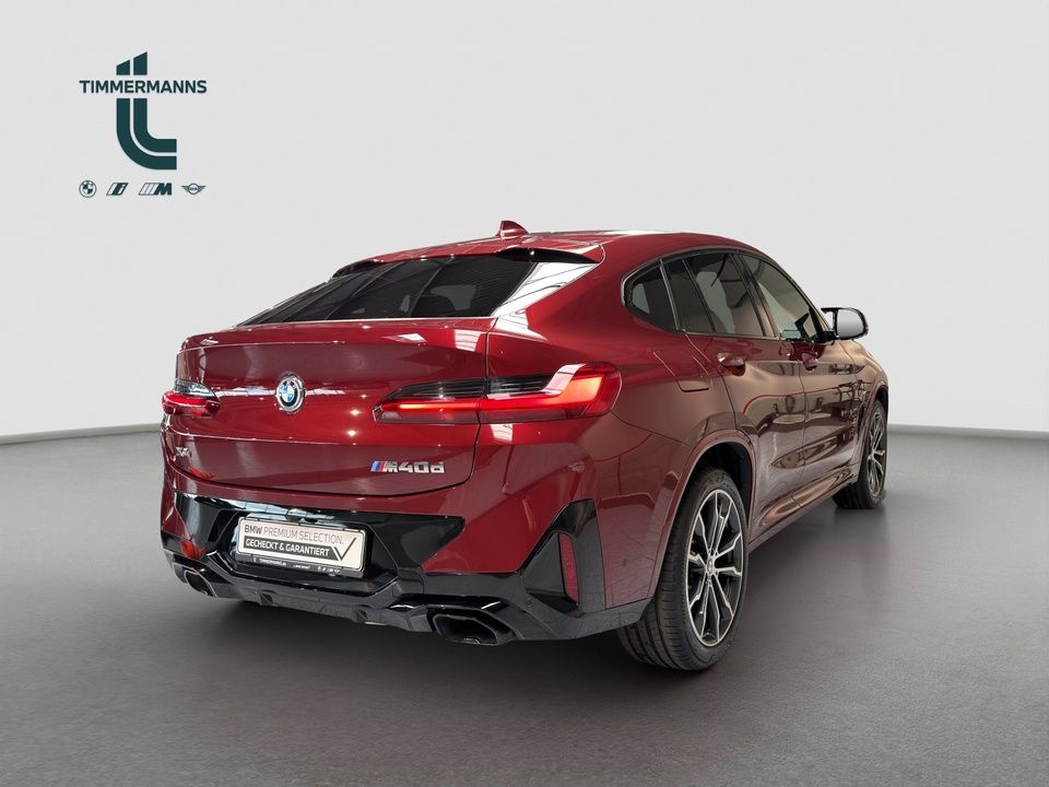 BMW X4 M40 2025 г. Красный, пробег 10999 км