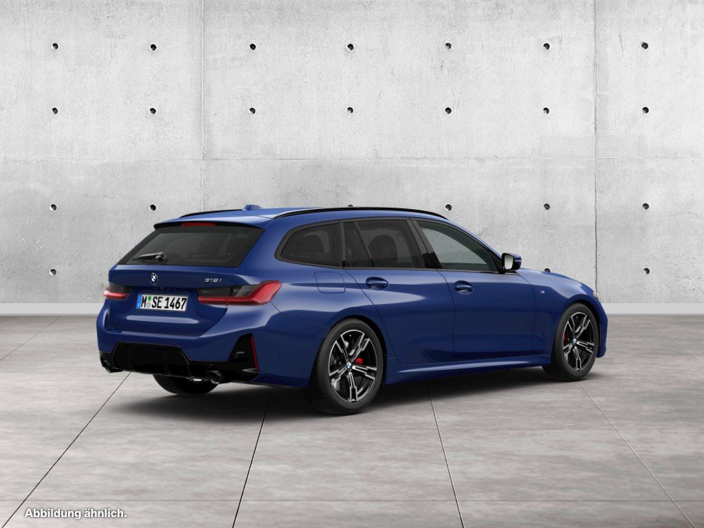 BMW 318 2025 г. Синий, пробег 12917 км