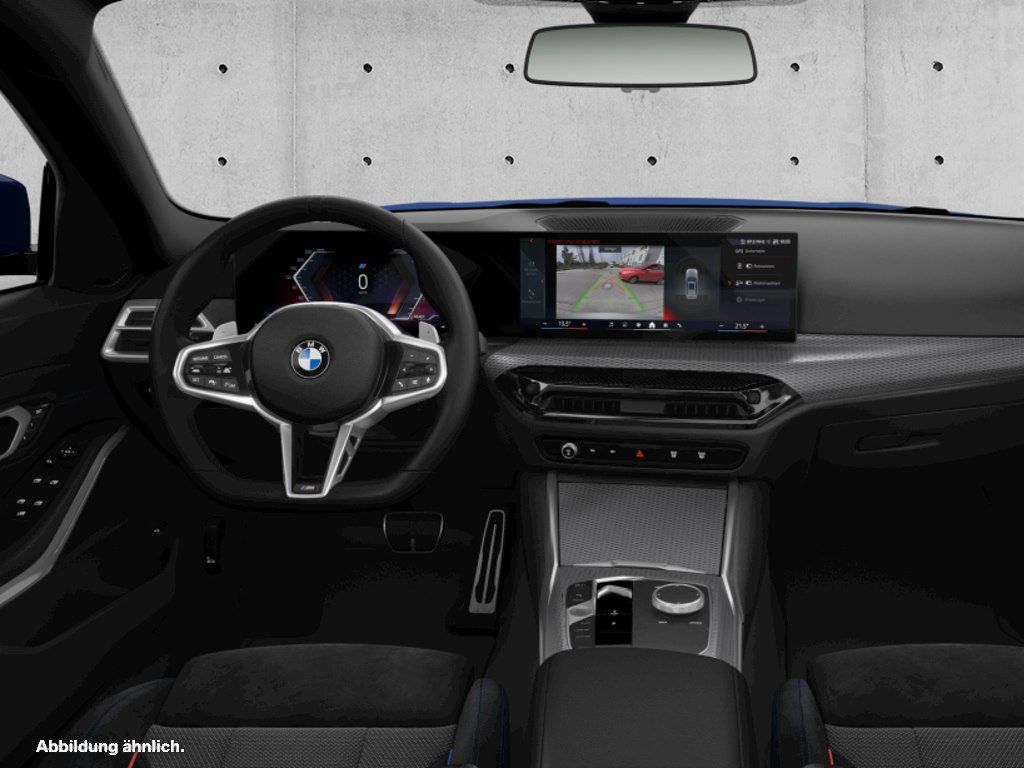 BMW 318 2025 г. Синий, пробег 12917 км