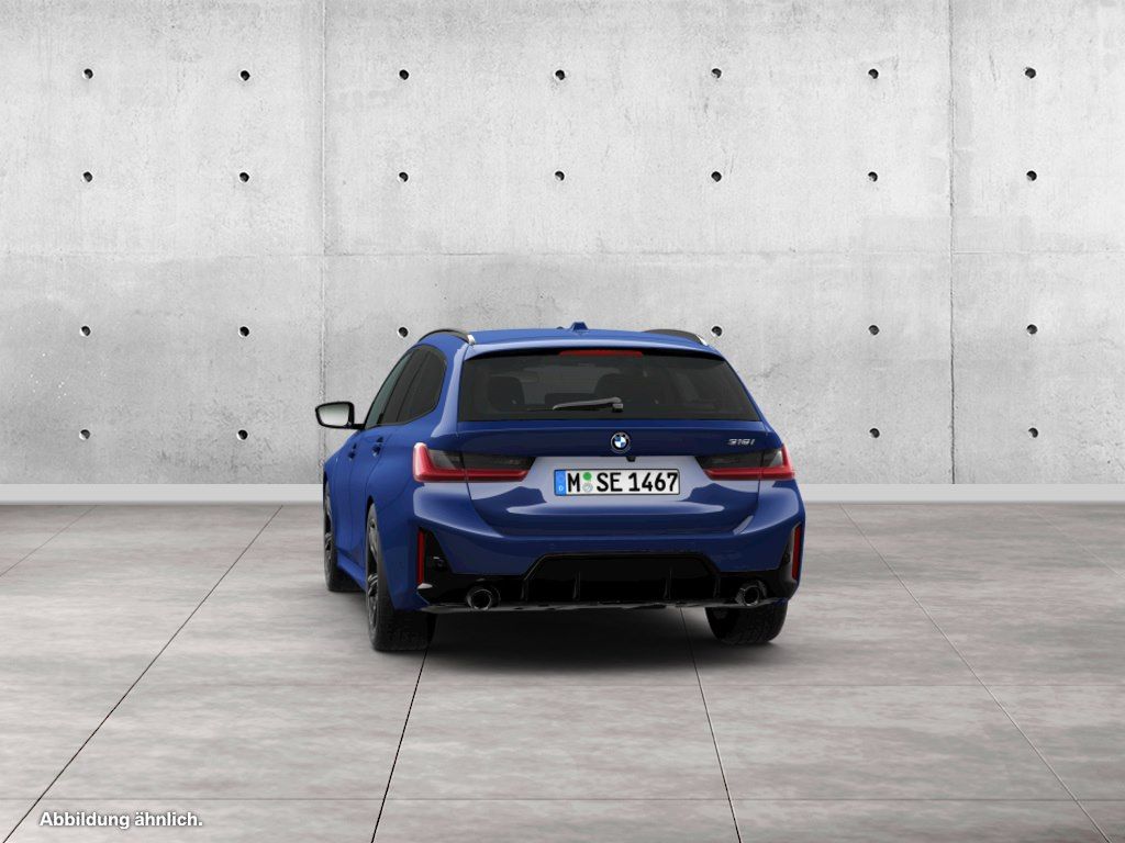 BMW 318 2025 г. Синий, пробег 12917 км
