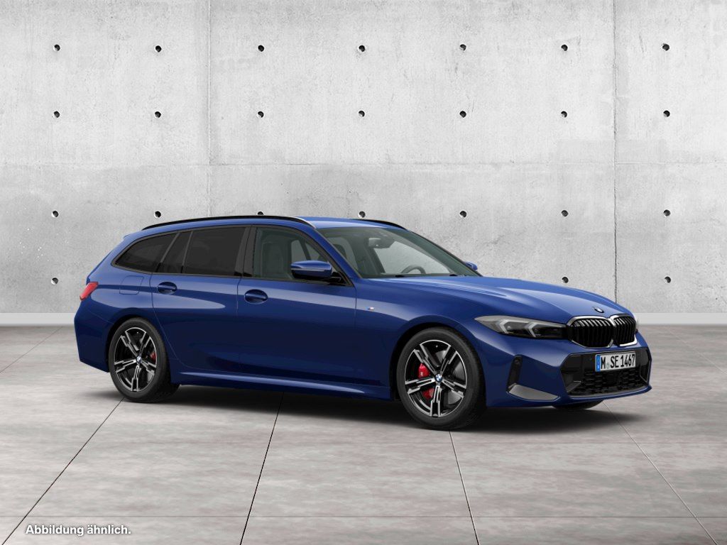 BMW 318 2025 г. Синий, пробег 12917 км